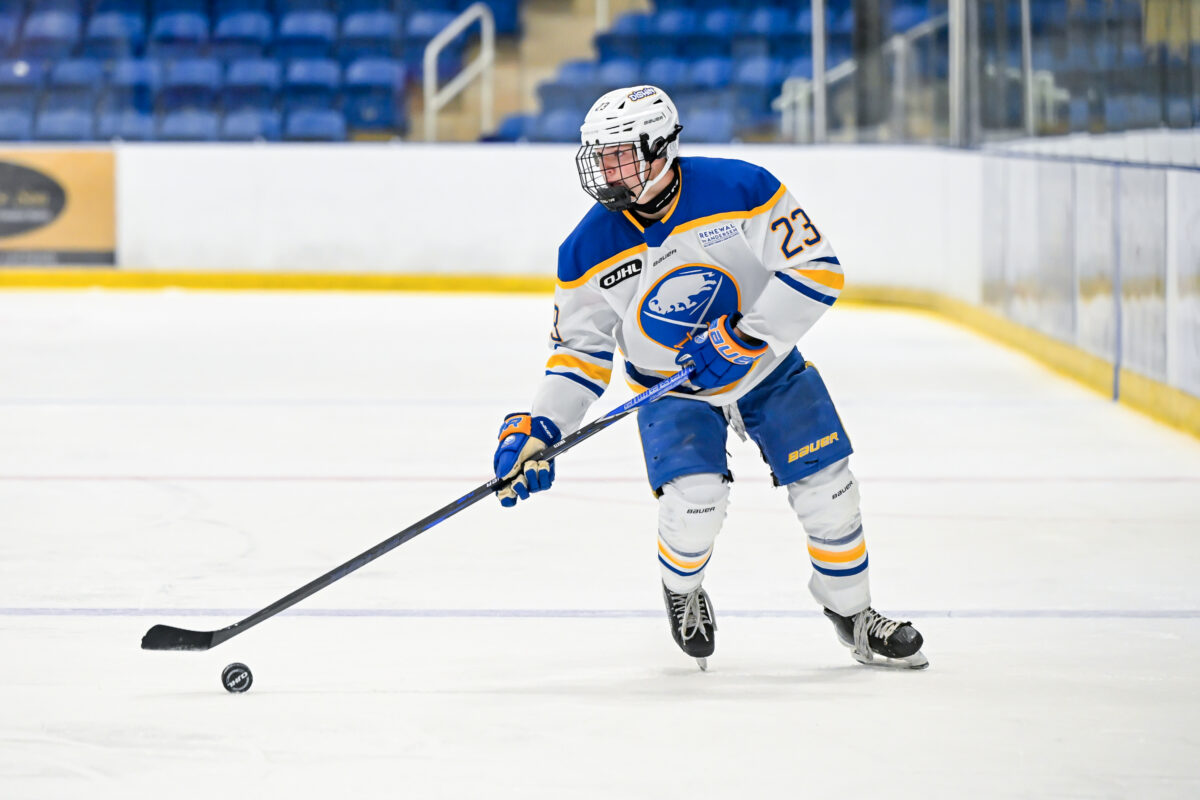 The Future Looks ‘Sweet’ for Jr. Sabres Defenseman